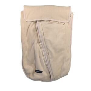 Eddie Bauer Car Baby Seat Stroller Cover Cream Fleece